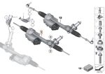 Original BMW F32 F33 Steering Rack Rak Stir Electric EPS 32106892984