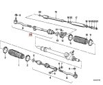 Original BMW E30 Tie Rod Assembly KANAN 32111126362 - Image 3