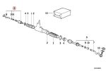 LEMFORDER BMW E36 Z3 Long Tie Rod Assembly KANAN 32111139316 - Gambar 5