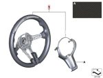 Original BMW F87 M2 Performance LED Steering Wheel Stir Alcantara - Image 6