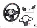 Original BMW G30 G31 G32 G11 G12 G01 X3 G02 X4 M Performance Steering Wheel Carbon Fiber Alcantara Cover Trim Stir Kemudi 32302455278 - Image 5