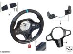 Original BMW G80 M3 G82 M4 Performance Steering Wheel Stir Alcantara - Image 5