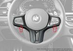 BMW G82 G83 M4 M Performance Carbon Steering Wheel Cover Stir Atas - Image 4