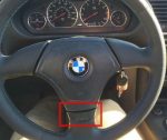 Original BMW E34 E36 Z3 Cover SRS Airbag Stir M Tech 32341162189 - Image 5