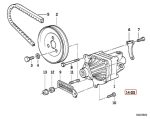 BMW E24 E28 E31 E32 Gasket Seal Set Vane Pump Pompa Power Steering ZF - Image 3