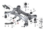 BMW E90 E92 E84 X1 Rubber Mounting Bushing Gardan Belakang Kecil - Image 4