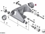 BMW Motorrad K25 K26 K27 K28 K29 Rubber Boot Swing Arm Karet Belakang - Gambar 3