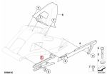 BMW Motorrad Slide Rail Bantalan Rantai K42 HP4 K46 K47 S 1000 R RR - Gambar 4