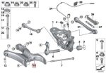 BMW E70 F15 X5 Lower Control Arm Bushing Lengan Ayun Belakang KANAN - Image 4