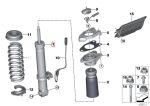Original BMW F80 M3 F82 M4 Shock Breaker Absorbers EDC BELAKANG KANAN - Image 5