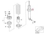 Original BMW E60 Shock Absorber Belakang - Image 5