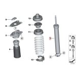 ORI BMW F30 LCI 320i 320d 330i 340i Shock Breaker Absorbers Belakang - Image 4