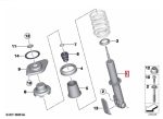 Original MINI Countryman R60 R61 Shock Absorber Shockbreaker Belakang - Image 3