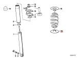 Ori BMW E30 Karet Tatakan Per Bawah Roda Belakang 7.5mm 33531136386 - Image 5