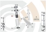 Original BMW F25 X3 F25 X6 Damper Busa Shock Roda Belakang 33536787189 - Image 3