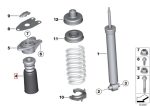 Original BMW F30 Damper Busa Shock Roda Belakang 33536855439 - Image 4