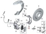 Original MINI F54 F55 F56 F57 F60 Brake pads Kampas Rem Depan - Image 4