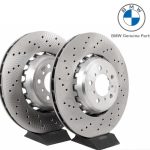 Original BMW F87 M2 F80 M3 F82 F83 M4 Brake Disc Rem Cakram DEPAN SET