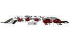 Original BMW G20 G21 M Performance Big Brake Kit Rem Sport - Red - Gambar 3