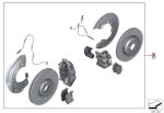 Original BMW G20 G21 M Performance Big Brake Kit Rem Sport - Red - Gambar 5