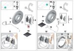Original BMW E81 E82 E87 E88 118i 120i Brake pads Kampas Rem Depan - Image 4