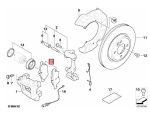 Original MINI R50 R52 R53 Brake pads Kampas Rem Depan 34116770332 - Gambar 5