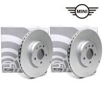 Original BMW F40 F45 F46 F48 X1 Brake Disc Piringan Rem Cakram Depan