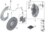 Original BMW G30 G31 530i Brake pads Kampas Rem Depan - Image 5