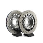 Original BMW F87 M2 M2 Competition CS M Sport Red Brake Disc Rem Cakram BELAKANG SET 34118072019 + 34118072020 - Image 4