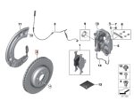 Original BMW G30 530i Brake Disc Piringan Rem Cakram Depan - Image 5