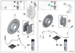 Original BMW G20 G21 320i 330i G29 Z4 Brake pads Kampas Rem Belakang - Image 5