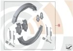 Original BMW F30 328i 330i 335i 340i Brake Shoe Kampas Rem Tangan 34212213311 - Image 5