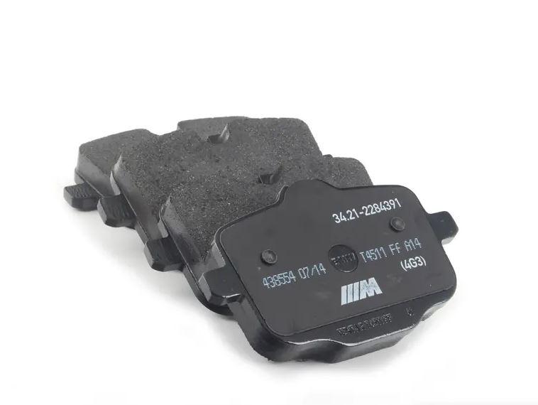 34212284389_A Original BMW F10 M5 F06 F12 M13 M6 Brake Pads Kampas Rem Belakang - Image 1