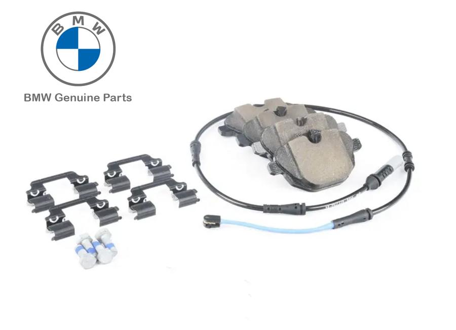 34212449289_A Original BMW F10 520i 528i 520d Brake pads Kampas Rem Sensor BELAKANG - Image 1