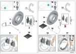 Original BMW E90 320i Brake pads Kampas Rem Belakang - Image 3