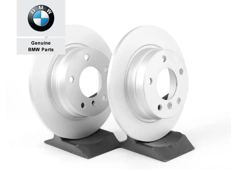 34216864051_A Original BMW E46 318i M43 Brake Disc Piringan Rem Cakram Belakang - Image 1