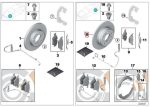 Original BMW E46 318i M43 Brake Disc Piringan Rem Cakram Belakang - Image 5