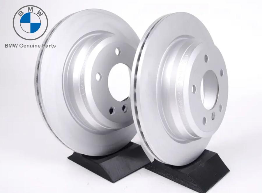 34216864901_A Original BMW E84 X1 E90 E92 Brake Disc Piringan Rem Cakram Belakang - Image 1