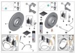 Original BMW E84 X1 E90 E92 Brake Disc Piringan Rem Cakram Belakang - Image 4