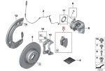 Original BMW G30 G31 G01 X3 G02 X4 Brake pads Kampas Rem Belakang - Image 5