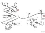 Ori BMW E36 Brake Hose Selang Pipa Rem ABS DSC Belakang 34321159524 - Image 5