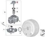 Original BMW E46 E90 E91 E92 93 Tutup Oli Tabung Brake Master Cylinder - Image 5