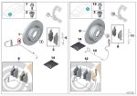 Original MINI R50 R52 R53 Brake Pad Sensor Aus Kampas Rem Depan - Image 5