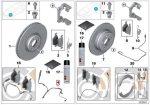 Ori BMW E70 X5 E71 X6 Brake Pad Sensor Kampas Rem Depan 34356789501 - Image 6