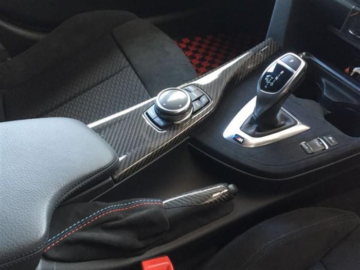 34402358364_A Original BMW F30 F32 M Performance Hand Brake Handle Rem Tangan Carbon - Image 1