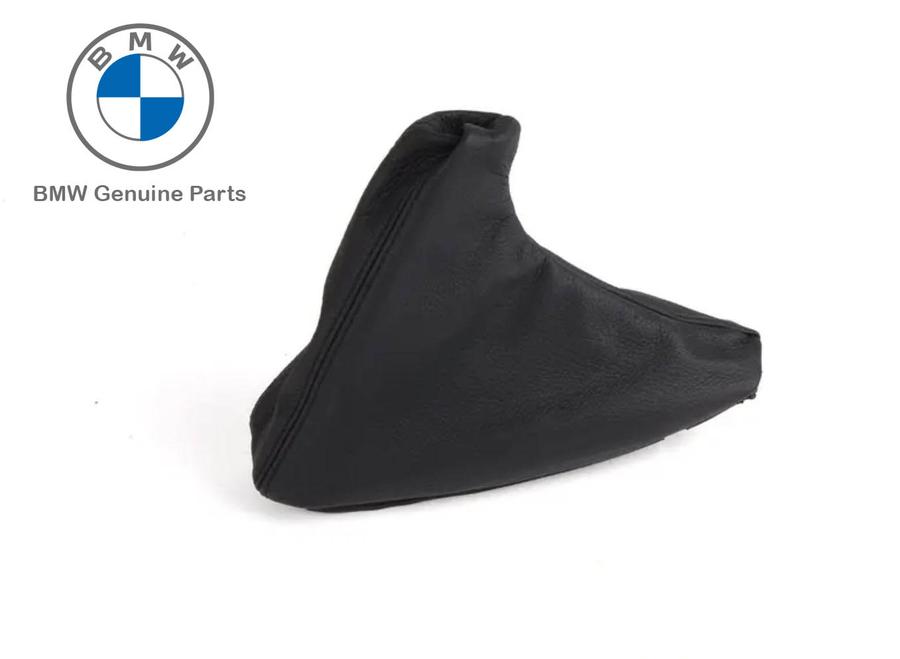 34408227928_A Original BMW E46 Boot Trim Kulit Rem Tangan Black Hitam 34408227928 - Image 1
