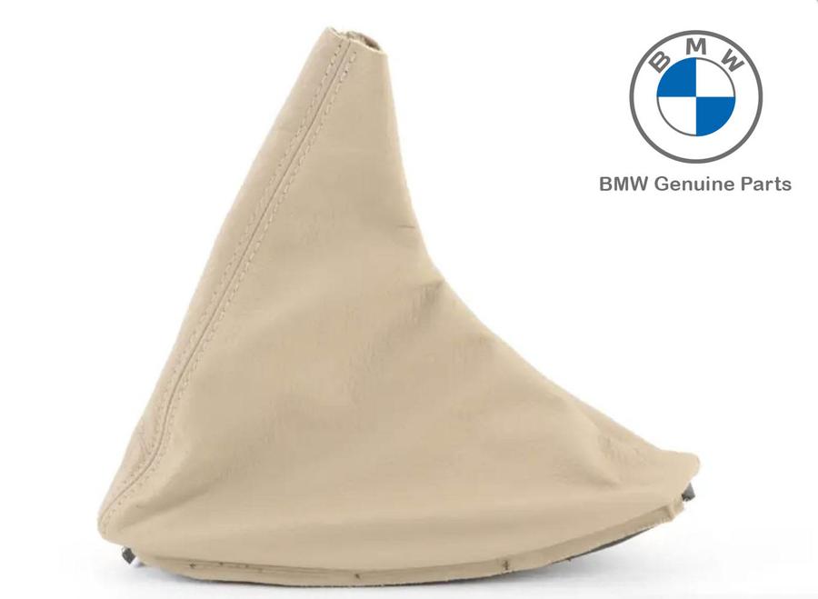 34408227929_A Original BMW E46 Boot Trim Kulit Rem Tangan Beige 34408227929 - Image 1
