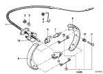 Original BMW E12 E21 E23 E24 E30 Per Pegas Untuk Kampas Rem Tangan - Image 4