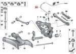 Ori BMW E70 F15 X5 ABS DXC Pulse Generator Wheel Speed Sensor Belakang - Image 4