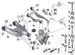 Original BMW F06 F10 F12 F13 ABS DSC Wheel Speed Sensor BELAKANG - Image 3